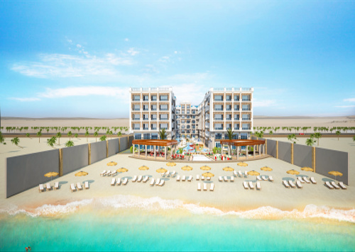 Apartment with private beach in Hurghada