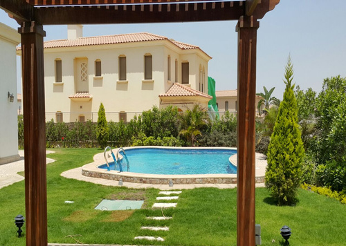 villa at Uptown Cairo with private pool