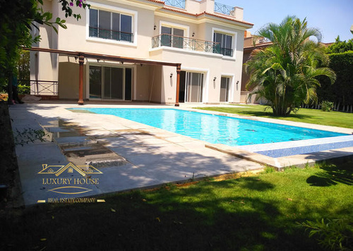 Amazing villa in katameya with pool rent