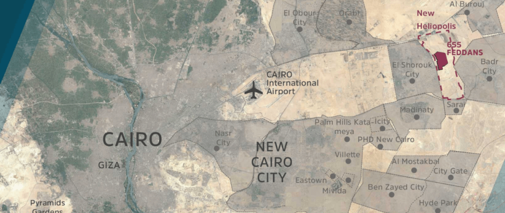 Sodic East New Heliopolis Location