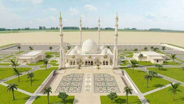 مسجد الفتاح العليم في العاصمة الجديدة