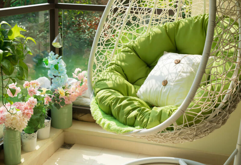 small balcony furniture ideas