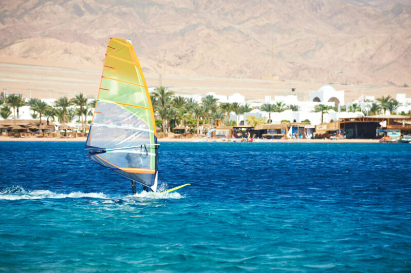 Windsurfing in Dahab