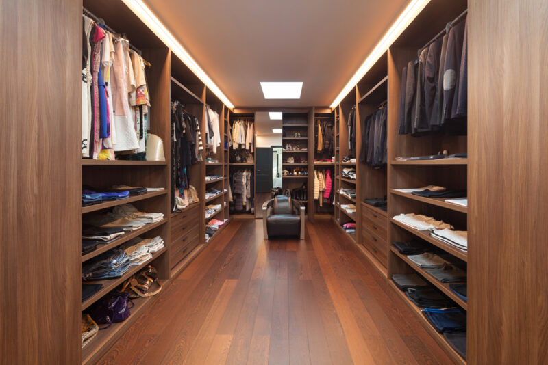 Boutique Dressing Room Ideas | Fitting Room Ideas | Neville Johnson | Luxury closets design 