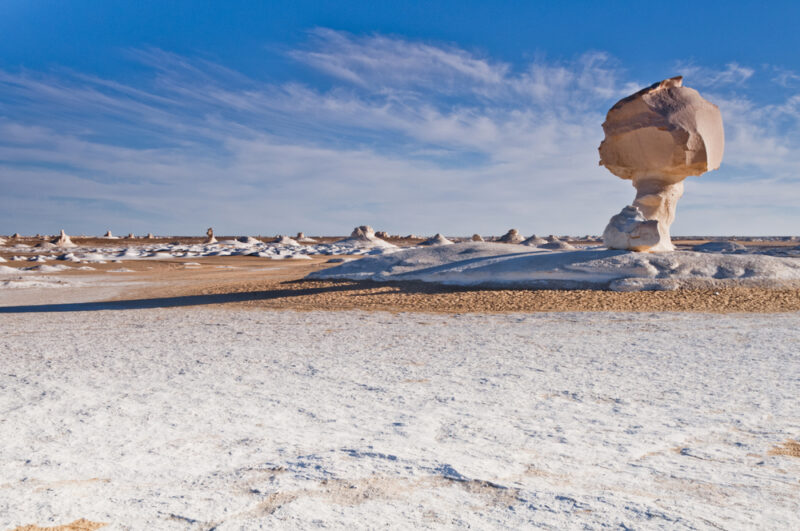 white desert camping egypt