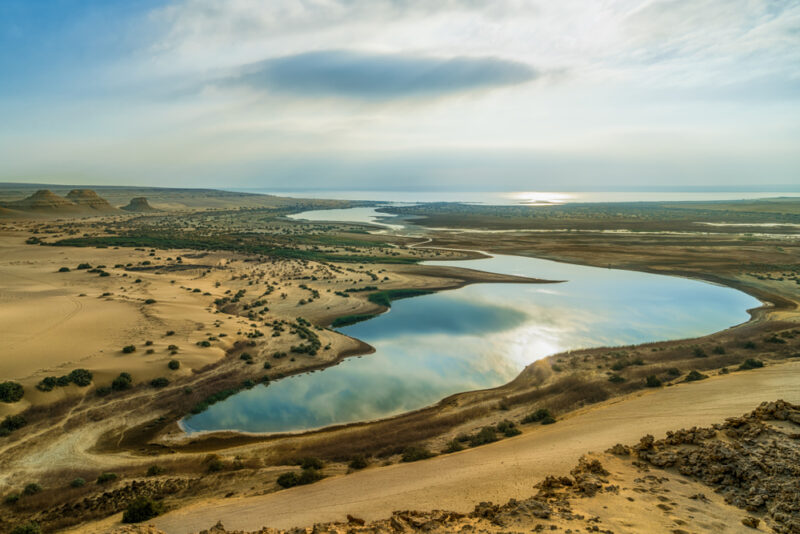 magic lake fayoum