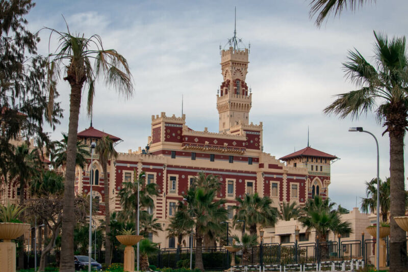 tourist attractions in Alexandria Egypt	
