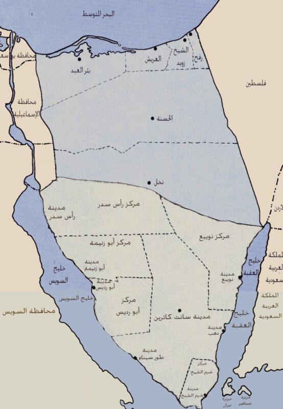 خريطة مدينة الطور