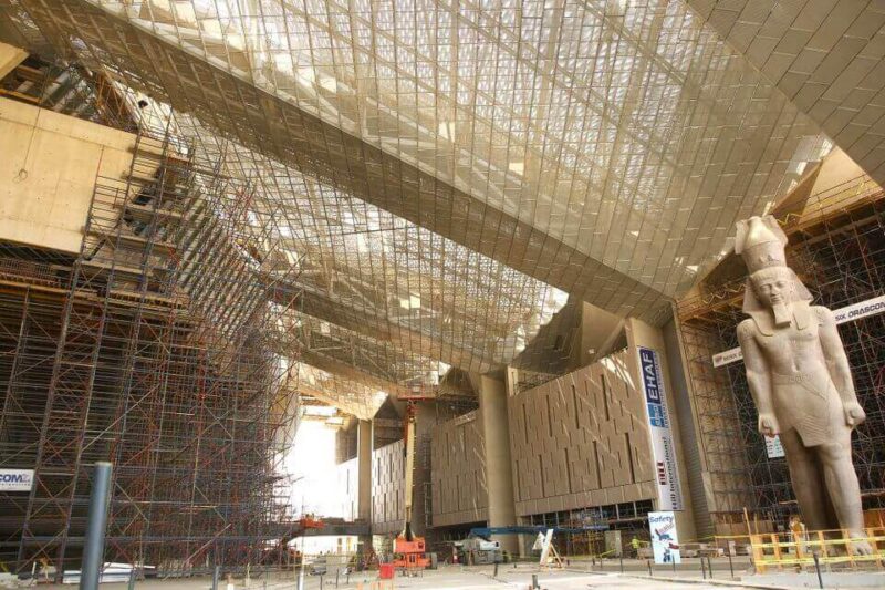 grand egyptian museum design	
