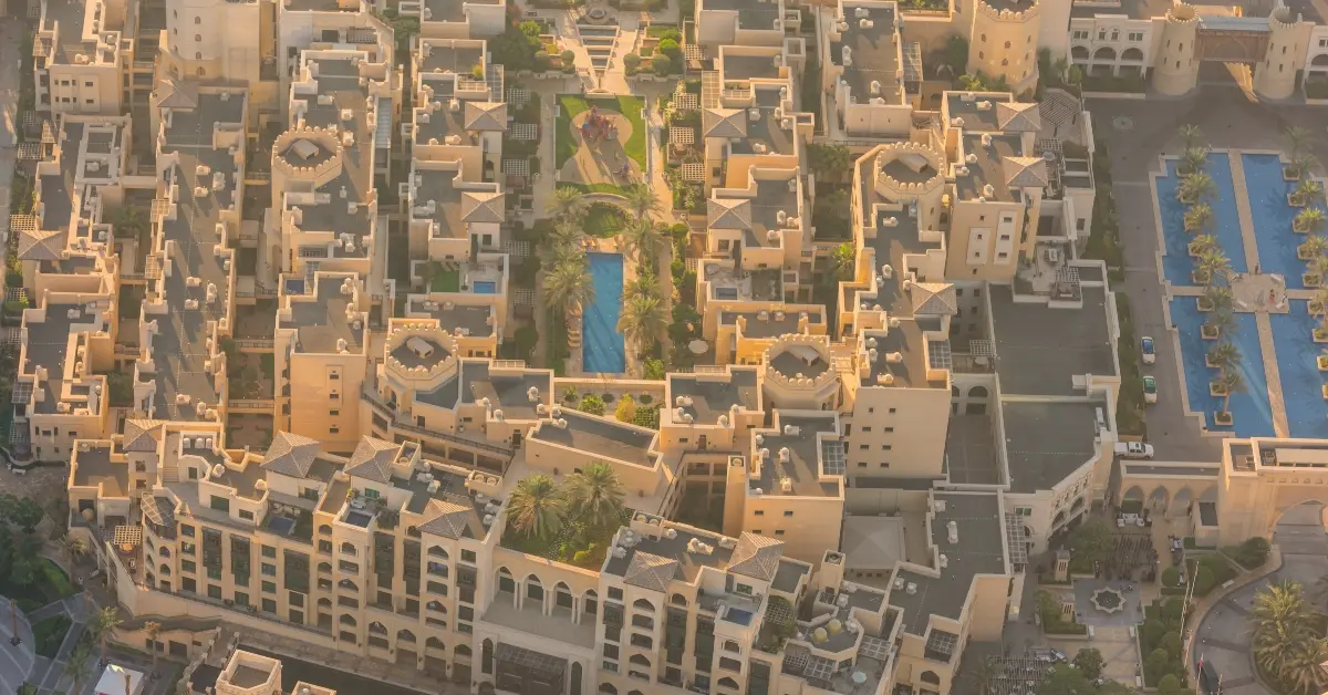 صورة توضح المشاريع التنموية والمجتمعات في دمياط الجديدة