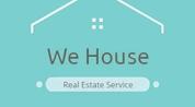 we house real estate logo image