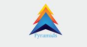 Pyramids for real estate logo image
