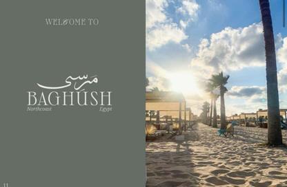 Chalet - 2 Bedrooms - 2 Bathrooms for sale in Marsa Baghush - Qesm Marsa Matrouh - North Coast