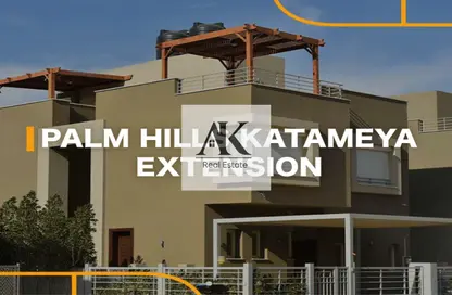 Villa - 4 Bedrooms - 4 Bathrooms for sale in Palm Hills Katameya Extension - 5th Settlement Compounds - The 5th Settlement - New Cairo City - Cairo