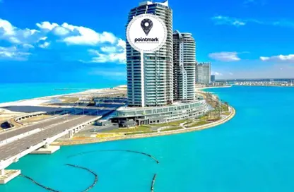 شقة - 3 غرف نوم - 3 حمامات للبيع في نورث ايدج تاورز - مدينة العلمين الجديدة - العلمين - الساحل الشمالي