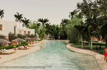 Chalet - 2 Bedrooms - 2 Bathrooms for sale in Jefaira - Ras Al Hekma - North Coast