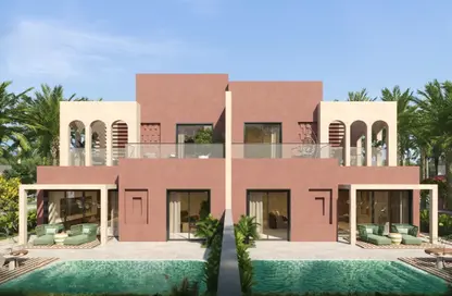 منزل مزدوج - 4 غرف نوم - 5 حمامات للبيع في چون - راس الحكمة - الساحل الشمالي