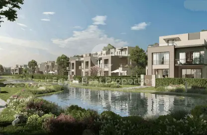 Apartment - 2 Bedrooms - 2 Bathrooms for sale in Garden Lakes - 6 October Compounds - 6 October City - Giza