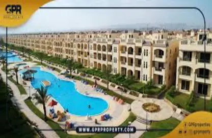 Chalet - 2 Bedrooms - 1 Bathroom for sale in Lasirena Palm Beach - Al Ain Al Sokhna - Suez