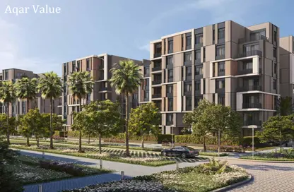 Office Space - Studio - 1 Bathroom for sale in Swan Lake Residence - 5th Settlement Compounds - The 5th Settlement - New Cairo City - Cairo