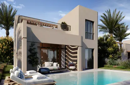 Villa - 4 Bedrooms - 4 Bathrooms for sale in Mangroovy Residence - Al Gouna - Hurghada - Red Sea