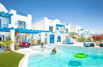 Twin House - 3 Bedrooms - 3 Bathrooms for sale in Mountain View - Ras Al Hekma - North Coast