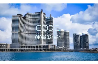 Apartment - 2 Bedrooms - 1 Bathroom for sale in The Gate Towers - New Alamein City - Al Alamein - North Coast