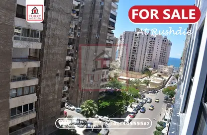 شقة - 3 غرف نوم - 3 حمامات للبيع في شارع المعسكر الرومانى - رشدي - حي شرق - الاسكندرية