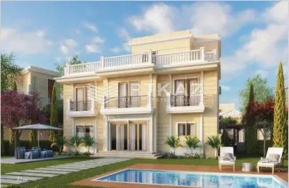 Twin House - 4 Bedrooms - 4 Bathrooms for sale in La Verde Casette - New Capital Compounds - New Capital City - Cairo