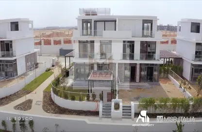 Townhouse - 4 Bedrooms - 4 Bathrooms for sale in IL Bosco - New Capital Compounds - New Capital City - Cairo