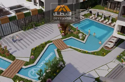 شقة - 2 غرف نوم - 1 حمام للبيع في جراند جيت - منتجعات الغردقة - الغردقة - محافظة البحر الاحمر