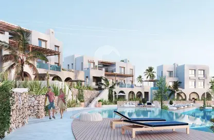 Duplex - 2 Bedrooms - 3 Bathrooms for sale in Makadi Orascom Resort - Makadi - Hurghada - Red Sea