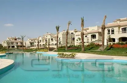 منزل مزدوج - 7 غرف نوم - 6 حمامات للبيع في الباتيو 1 - المستثمرين الشمالية - مدينة القاهرة الجديدة - القاهرة