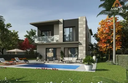 Townhouse - 4 Bedrooms - 4 Bathrooms for sale in Swan Lake Residence - 5th Settlement Compounds - The 5th Settlement - New Cairo City - Cairo