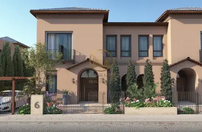 Townhouse - 3 Bedrooms - 3 Bathrooms for sale in Village West - Sheikh Zayed Compounds - Sheikh Zayed City - Giza
