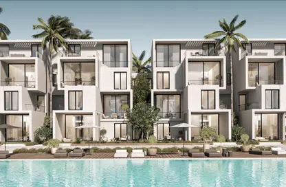 Chalet - 2 Bedrooms - 3 Bathrooms for sale in The Med - Ras Al Hekma - North Coast
