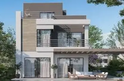 Twin House - 4 Bedrooms - 4 Bathrooms for sale in Palm Hills New Cairo - 5th Settlement Compounds - The 5th Settlement - New Cairo City - Cairo