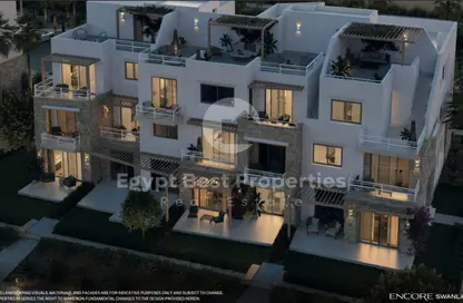 Chalet - 3 Bedrooms - 3 Bathrooms for sale in Swan Lake Gouna - El Gouna - Hurghada - Red Sea