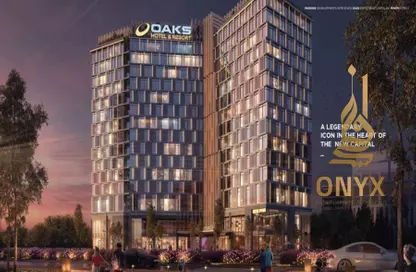 Hotel Apartment - 1 Bedroom - 1 Bathroom for sale in Taj Tower - Central Business District - New Capital City - Cairo