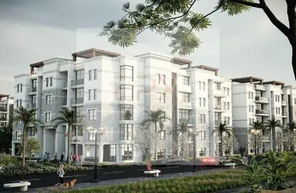 Apartment - 4 Bedrooms - 4 Bathrooms for sale in Al Bostan St. - 9th District - Sheikh Zayed City - Giza