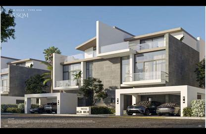 Twin House - 4 Bedrooms - 4 Bathrooms for sale in Saada Compound - New Cairo City - Cairo