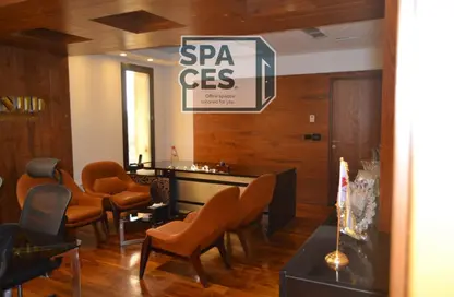 Office Space - Studio - 1 Bathroom for rent in Bank Center Street - South Teseen St. - The 5th Settlement - New Cairo City - Cairo