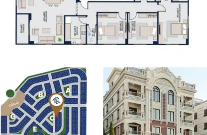 Apartment - 3 Bedrooms - 2 Bathrooms for sale in New Narges - New Cairo City - Cairo