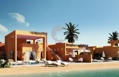 Townhouse - 3 Bedrooms - 2 Bathrooms for sale in Kamaran - Al Gouna - Hurghada - Red Sea