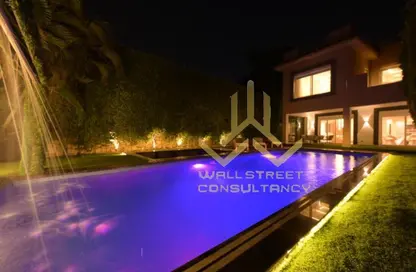 Villa - 4 Bedrooms - 4 Bathrooms for rent in Al Jazeera - 5th Settlement Compounds - The 5th Settlement - New Cairo City - Cairo