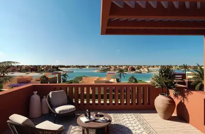 دوبلكس - 3 غرف نوم - 5 حمامات للبيع في مانجروفي ريزيدنس - الجونة - الغردقة - محافظة البحر الاحمر