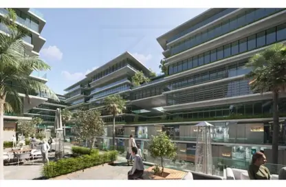 Office Space - Studio - 2 Bathrooms for sale in Arkan Plaza - 26th of July Corridor - Sheikh Zayed City - Giza