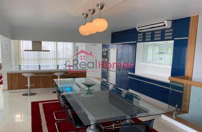 Penthouse - 3 Bedrooms - 4 Bathrooms for rent in Hassan Sabri St. - Zamalek - Cairo
