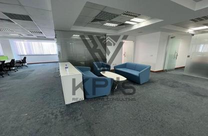 Office Space - Studio - 1 Bathroom for rent in Bank Center Street - South Teseen St. - The 5th Settlement - New Cairo City - Cairo