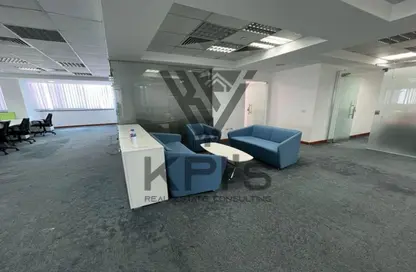 Office Space - Studio - 1 Bathroom for rent in Bank Center Street - South Teseen St. - The 5th Settlement - New Cairo City - Cairo